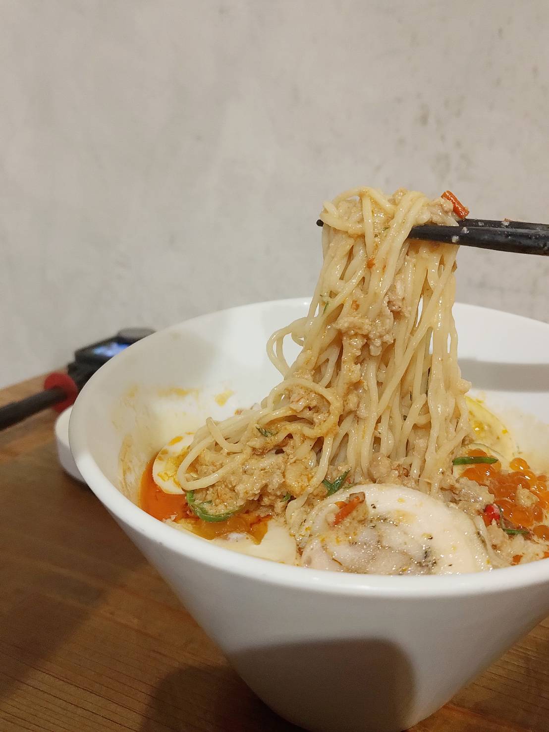 【台北】信義區拉麵店|柑橘Shinn 魚水|青檸豆乳蝦旦麵|近台北101世貿捷運站 - 第9張圖 Shinn