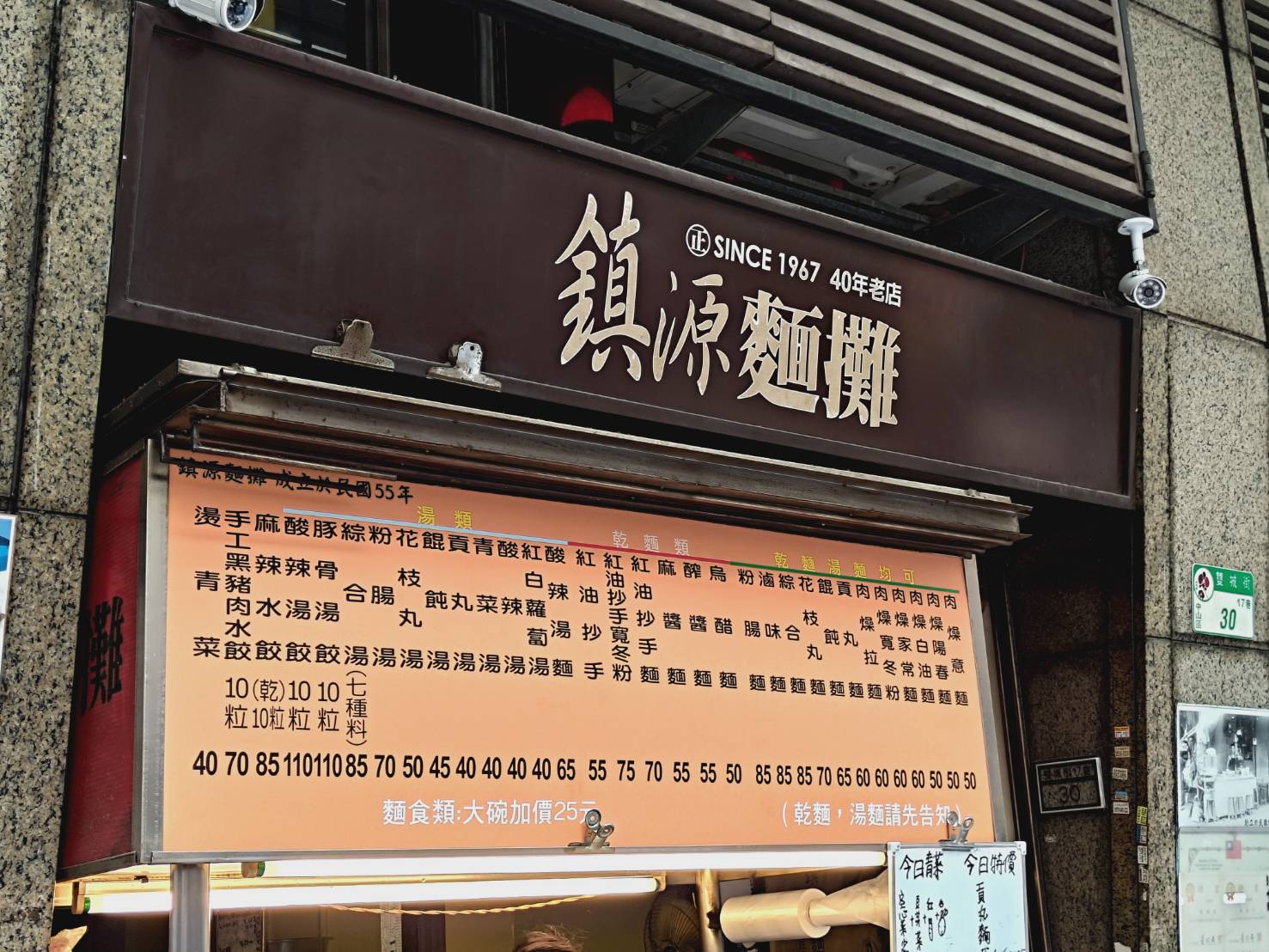 【台北】捷運民權西路站｜晴光商圈平價美食｜鎮源麵攤｜晴光市場小吃攤