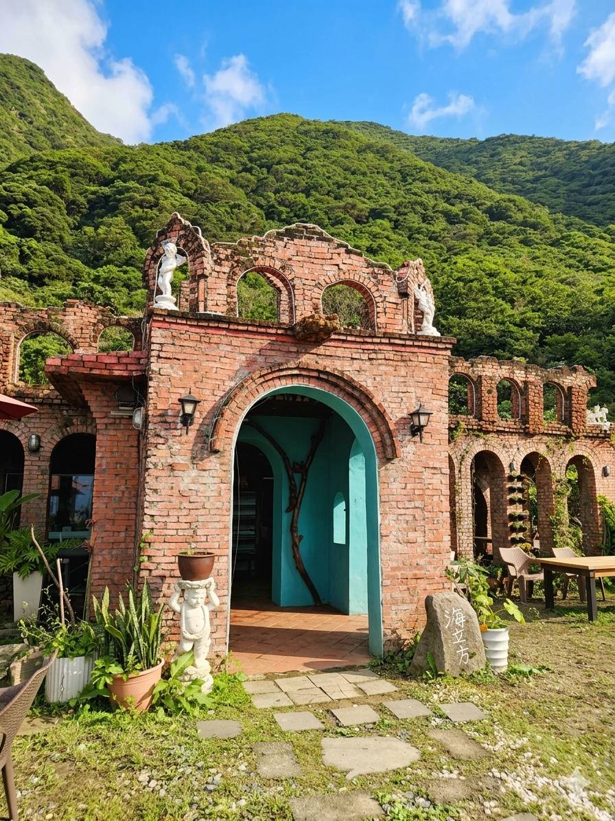 Scenic coffee shop