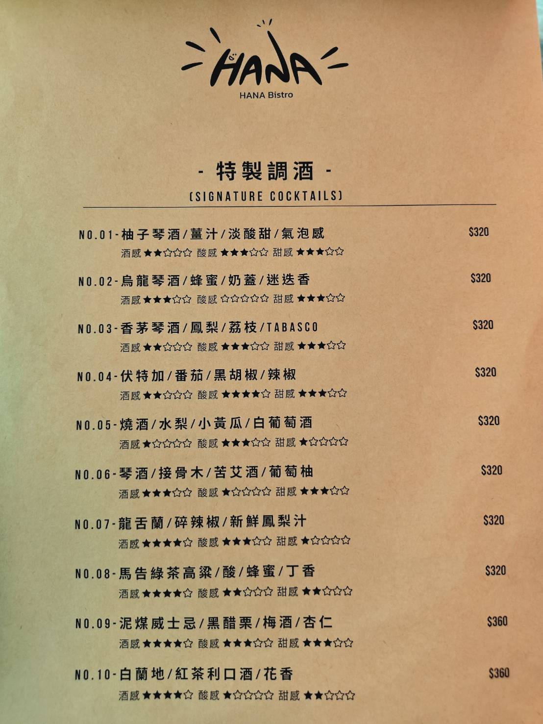 【台北】大安區餐酒館|HANA Bistro|韓式餐酒館|信義區最具代表性的戶外立飲酒吧臺虎精釀啜飲室 - 第6張圖 HANA Bistro